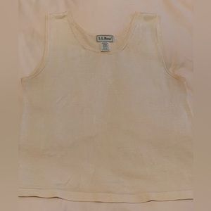 Vintage L.L. Bean 100% Silk Top size Small Womenβs